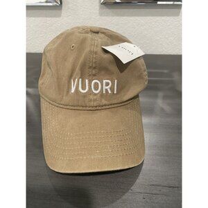 Vuori Hat Adult Adjustable Camel Tan Unisex Ball Cap NWT